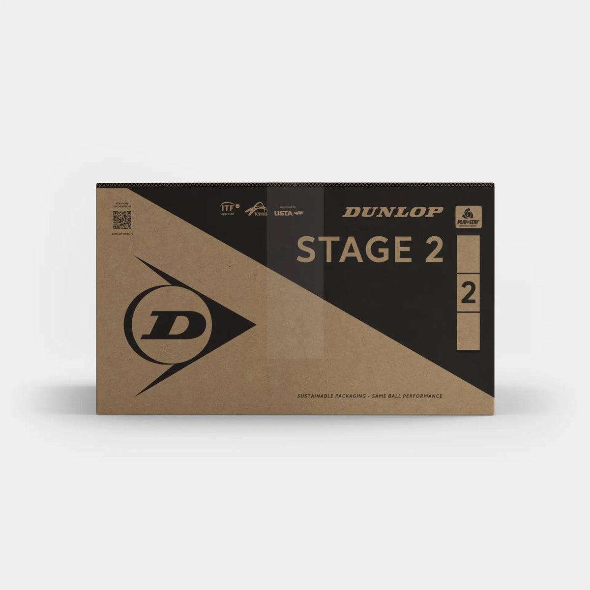 Dunlop Mini Tennis (Stage 2) 3er Dose - 50 % druckreduziert