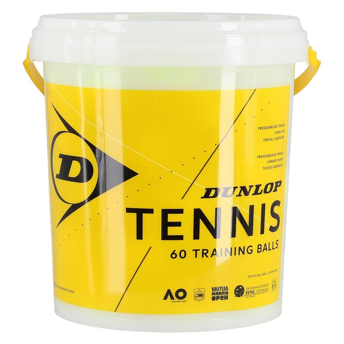 Dunlop Training / Trainerbälle 60er Balleimer