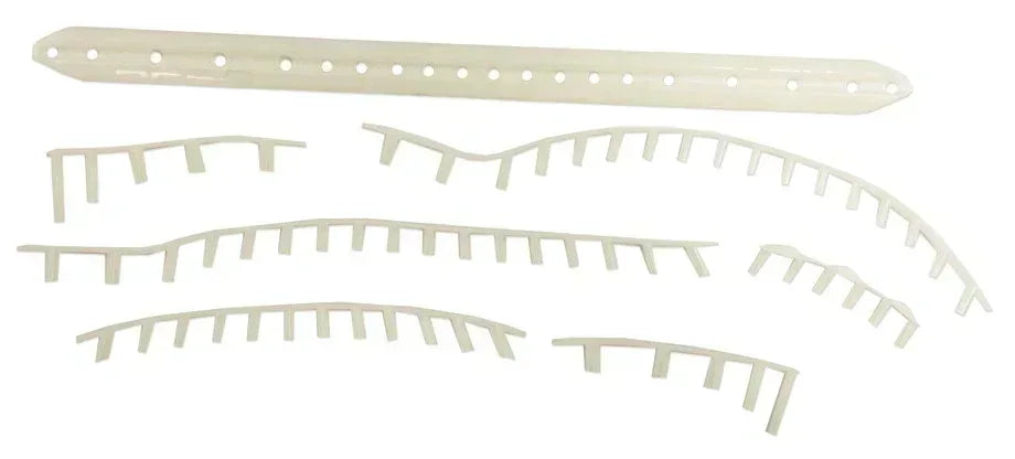 Head Grommet Set - Ösenband - Extreme Team (2024) - TK349 transparent - Bespannservice.de - Frank Gayer