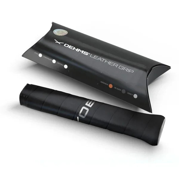 Oehms Pro Ledergriffband - ehemalige Head Calfskin - Made in Germany - braun oder schwarz - Bespannservice.de - Frank Gayer