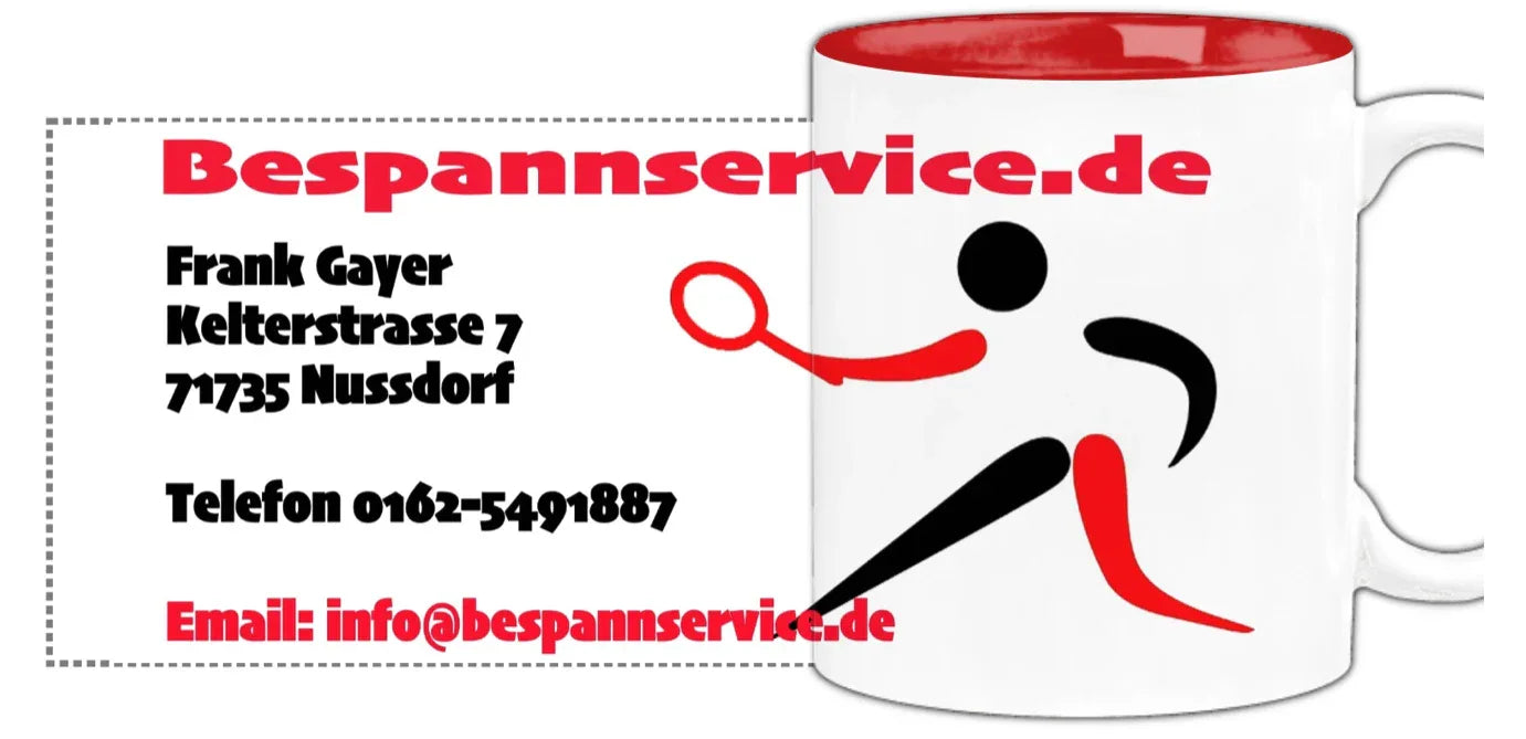 Kaffeetasse - Mug - Bespannservice.de - Frank Gayer
