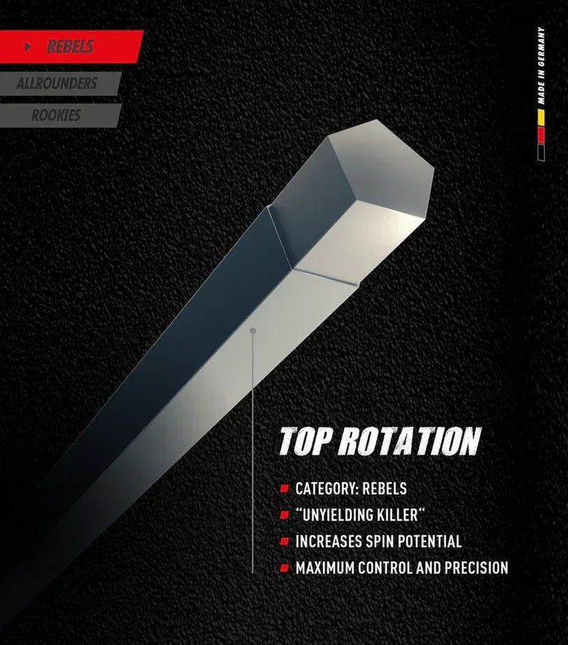Topspin Top Rotation - Bespannservice.de - Frank Gayer