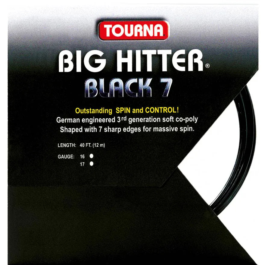 Unique Tourna Big Hitter Black 7 - Bespannservice.de - Frank Gayer