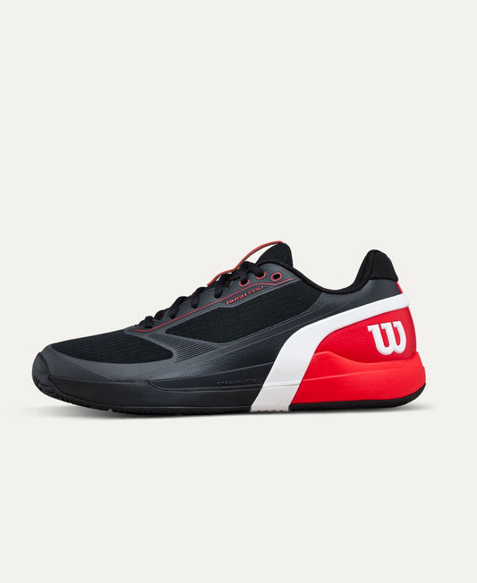 Wilson Rush Pro 5 Clay Tennisschuh - Black / Infrared / White