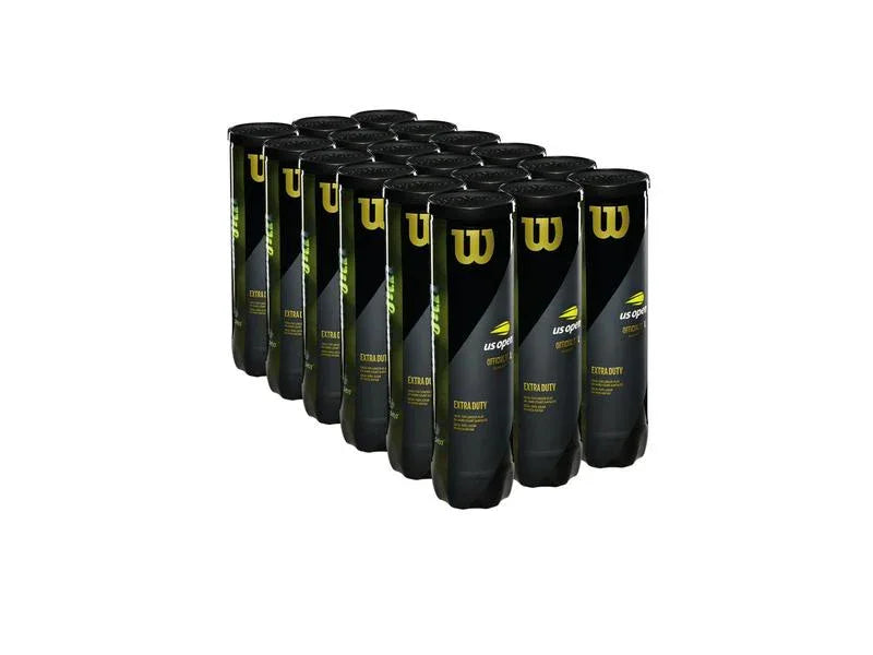 48x Wilson US Open Tennisbälle – Druckgefüllt, Hardcourt, 12 Dosen à 4 Bälle 48x Wilson US Open Tennisbälle – Druckgefüllt, Hardcourt, 12 Dosen à 4 Bälle