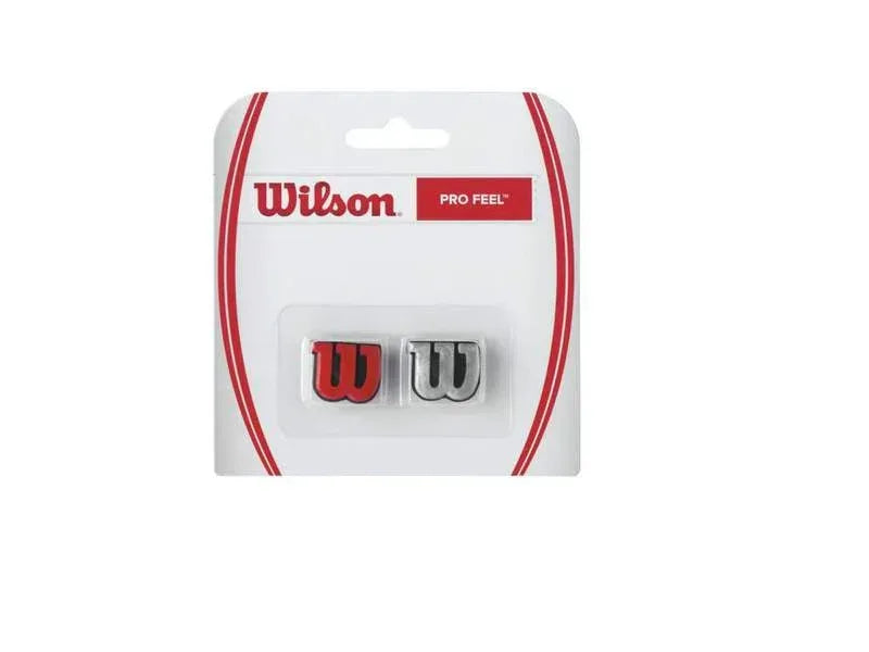 Wilson Pro Feel Dämpfer Dampener rot/silber RDSI - Bespannservice.de - Frank Gayer