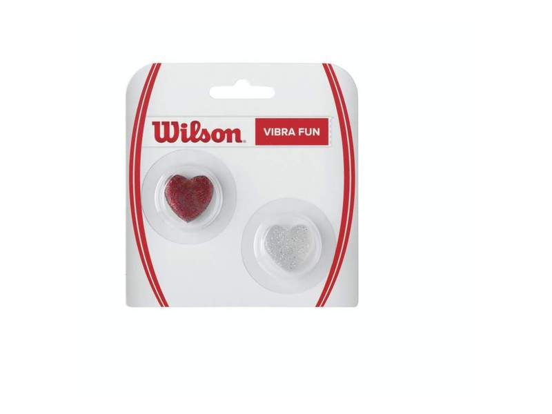 Wilson Vibra Fun Glitter Hearts Dämpfer 2er