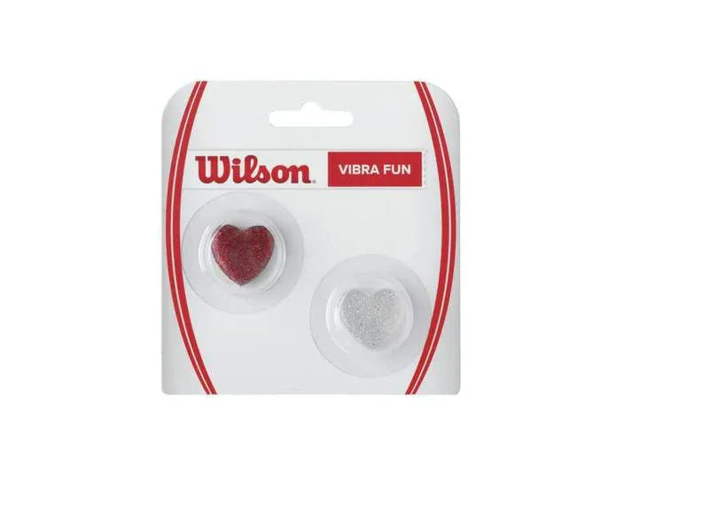 Wilson Vibra Fun Glitter Hearts Dämpfer 2er - Bespannservice.de - Frank Gayer