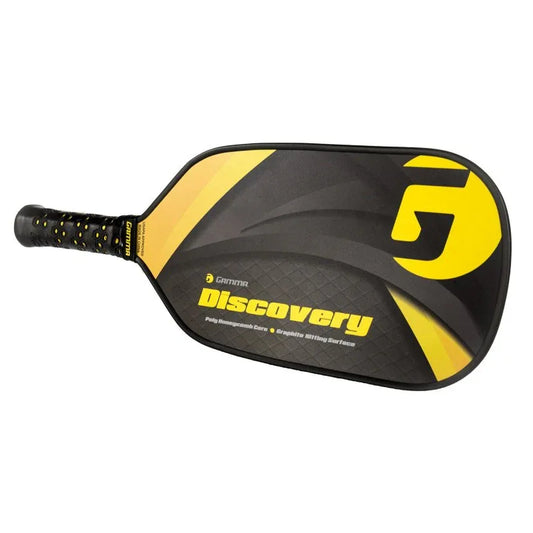 Gamma Pickleball Paddle Discovery Schwarz/Gelb - Bespannservice.de - Frank Gayer