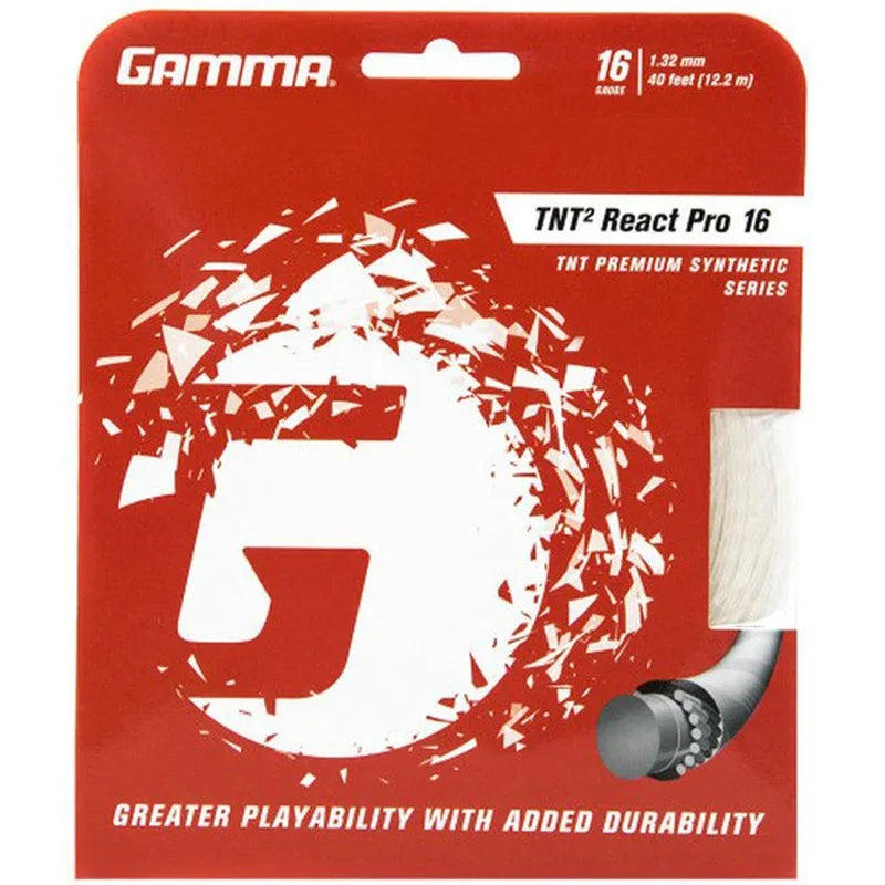 Gamma TNT² React Pro - Bespannservice.de - Frank Gayer