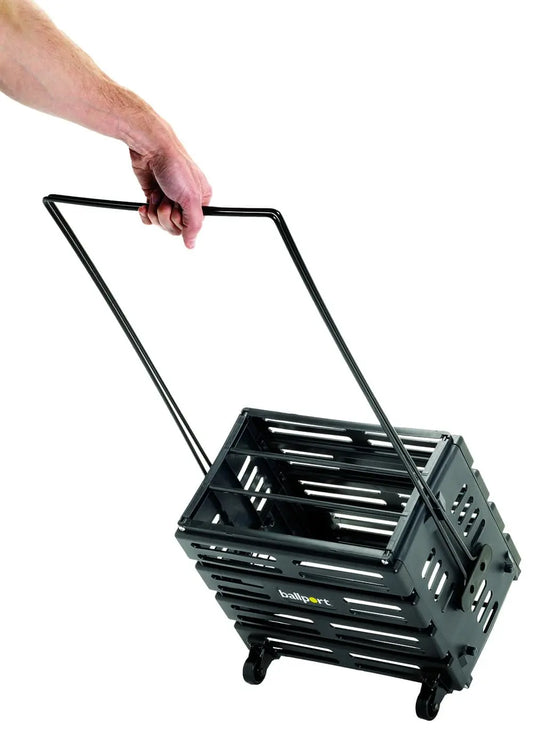 Tourna Ballport Ballkorb 80er Deluxe mit Rädern