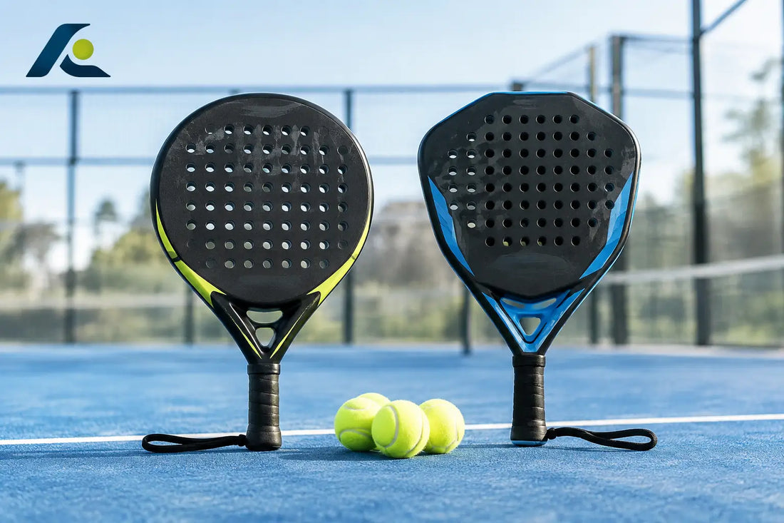 Padelschläger rund oder diamant: Was passt?