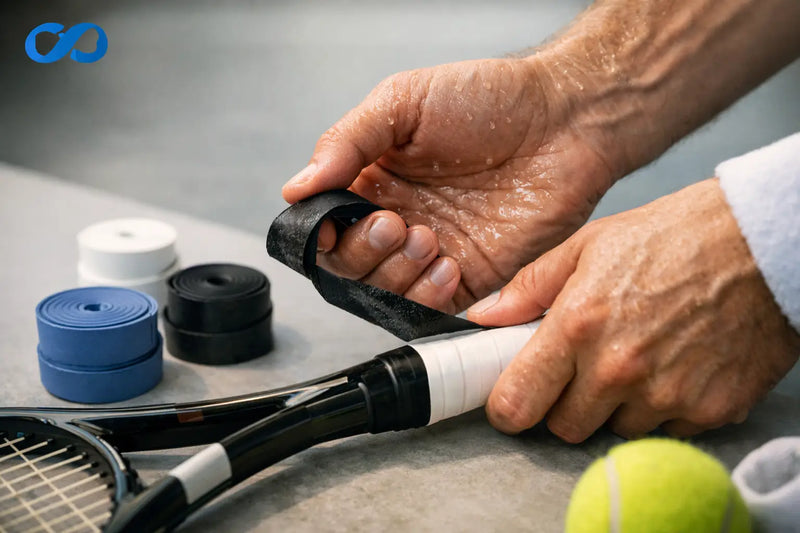 Welches Overgrip für schwitzige Hände?