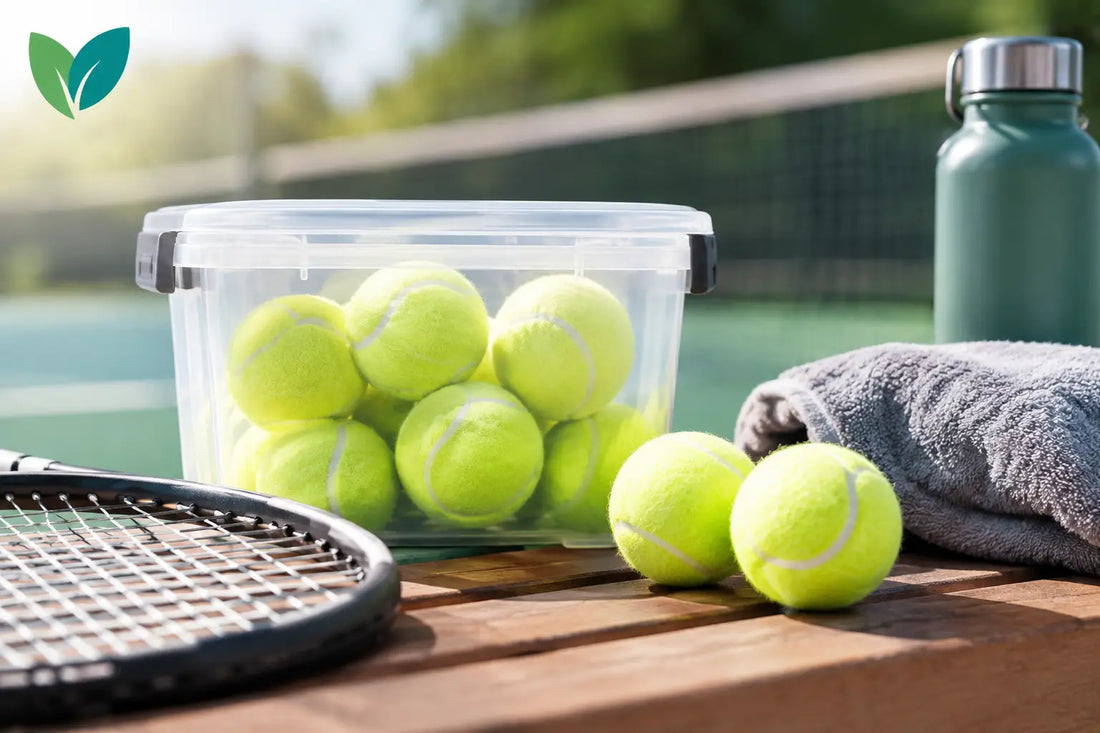Tennisbälle richtig lagern und länger nutzen