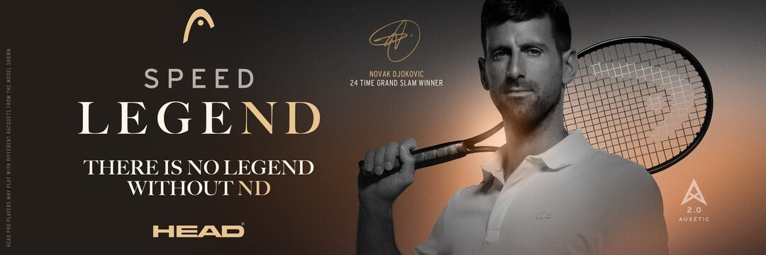 HEAD SPEED LEGEND - Die Novak Djokovic Serie - Bespannservice.de - Frank Gayer