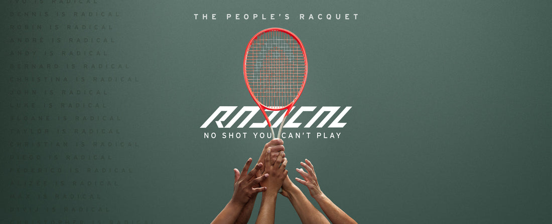 The New Head Radical - No shot you can't play - Bespannservice.de - Frank Gayer