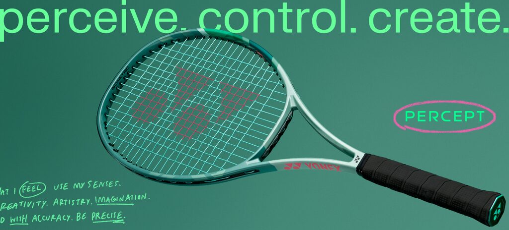 Yonex PERCEPT | Perceive. Control. Create. - Bespannservice.de - Frank Gayer