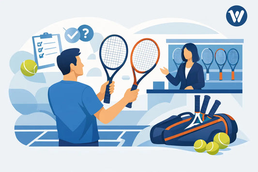Testschläger sinnvoll auswählen beim Racketkauf