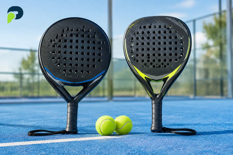 Padelschläger rund oder diamantförmig wählen?