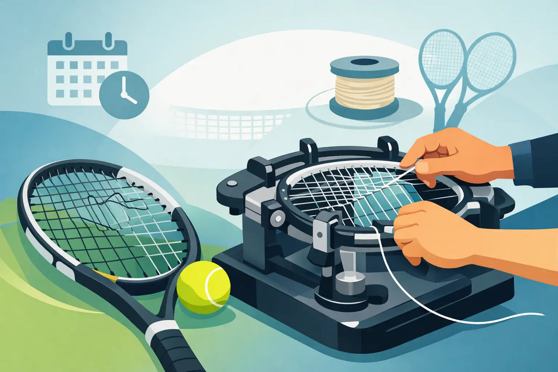 Wann solltest Du einen Tennis Schläger neu besaiten lassen?