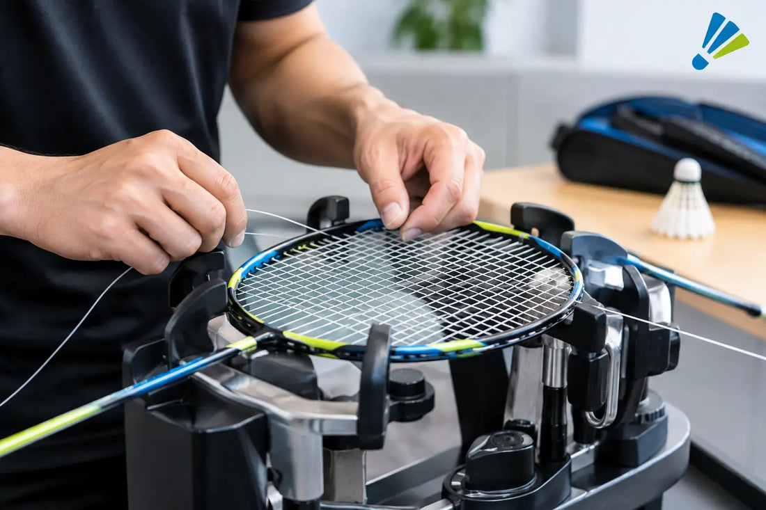 Badmintonschläger richtig besaiten lassen