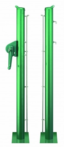 Padel Tennis Netzpfosten Court Royal PP 73 mit Platte