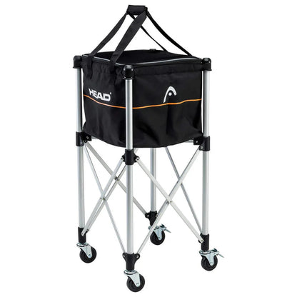 Head Ballwagen Ball Trolley schwarz/silber - Bespannservice.de - Frank Gayer