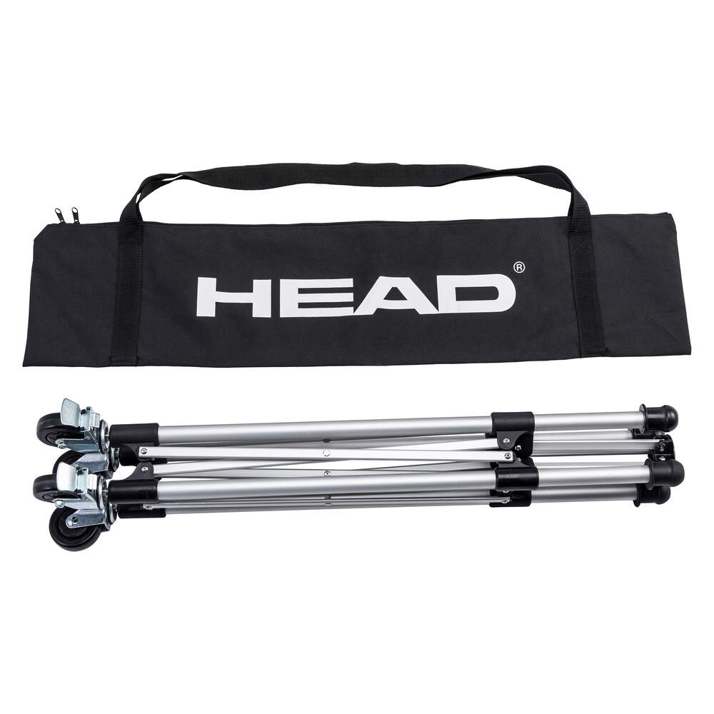 Head Ballwagen Ball Trolley schwarz/silber