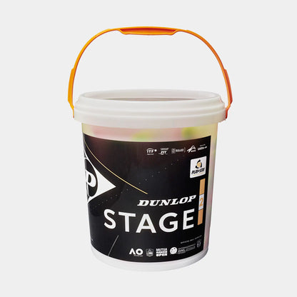 Dunlop Mini Tennis (Stage 2) 3er Dose - 50 % druckreduziert