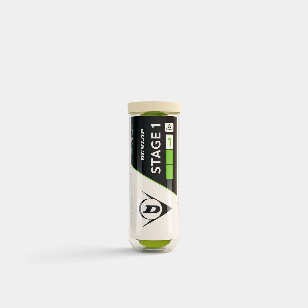 Dunlop Mini Tennis (Stage 1) 3er Dose - 25 % druckreduziert