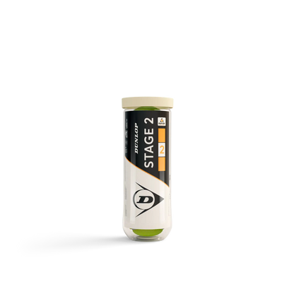 Dunlop Mini Tennis (Stage 2) 3er Dose - 50 % druckreduziert