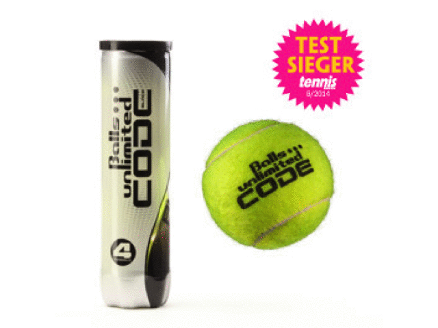 Balls Unlimited Code Black Tennisball