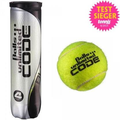 Balls Unlimited Code Black Tennisball - Bespannservice.de - Frank Gayer