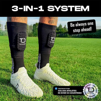 TAPEDESIGN® – Shinguards Sleeve Adult / Kids - Bespannservice.de - Frank Gayer