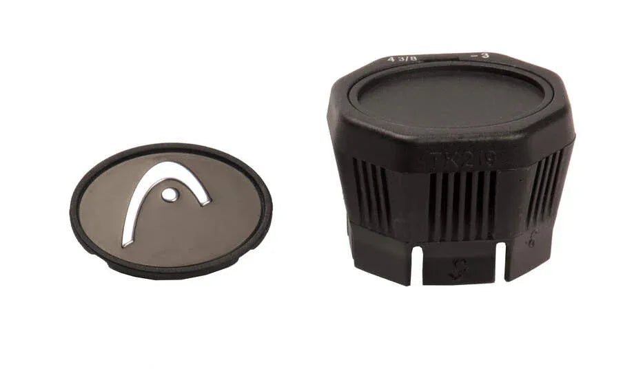 Head - Griffkappe Butt Cap verschiedene Modelle - TK219HR / TK219S / TK 74 / New Buttcap 2025 - Bespannservice.de - Frank Gayer