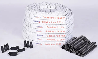 Tennis Linienset für Sandplätze - Bespannservice.de - Frank Gayer