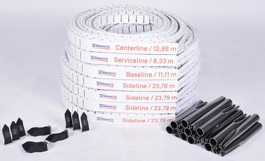 Tennis Linienset für Sandplätze