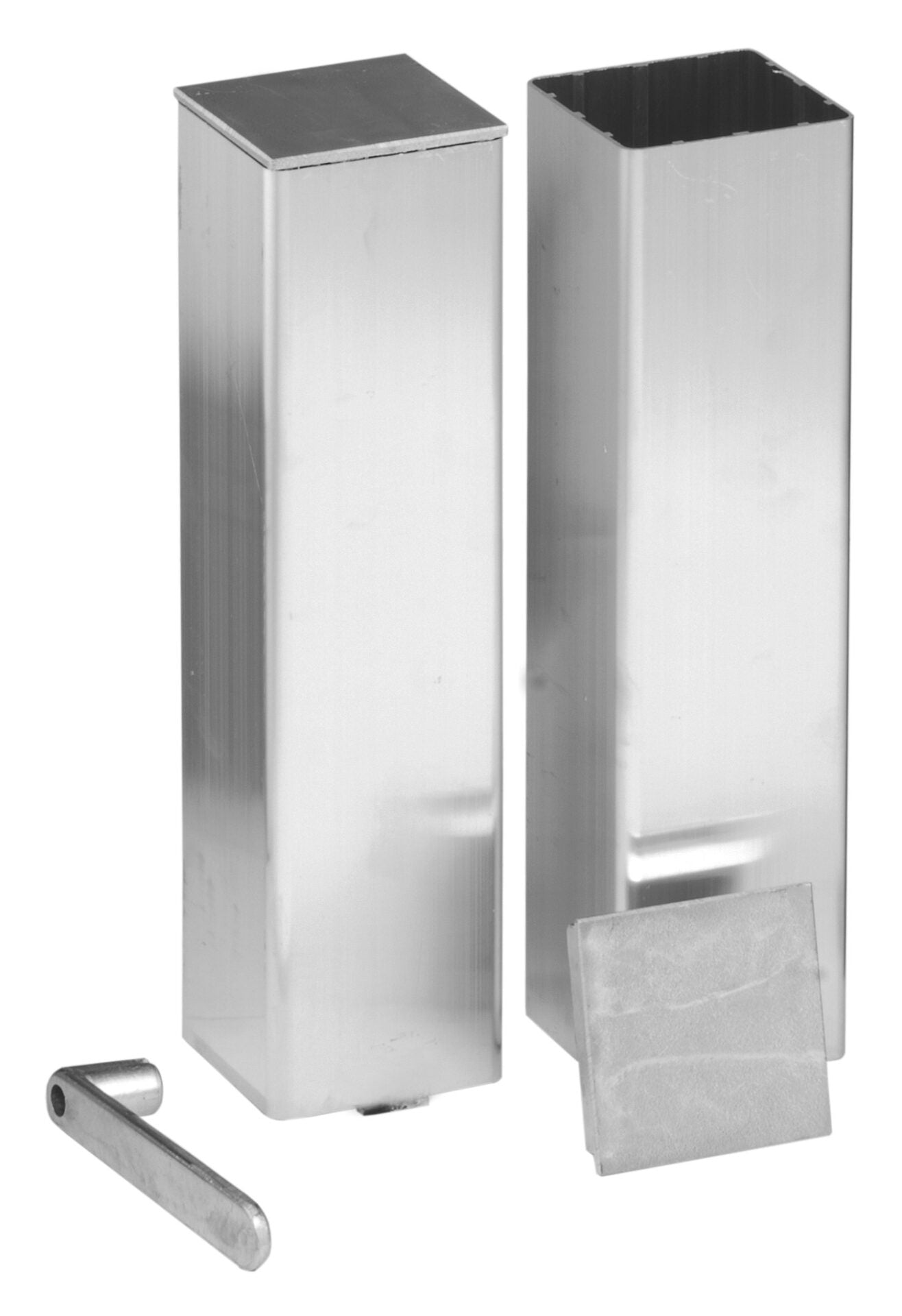 Bodenhülse 80x80 komplett für 80x80 Pfosten