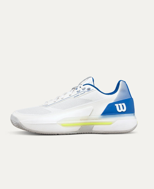 Wilson Rush Tour 5 Tennisschuh - White / Deja Vu Blue / Lunar Rock