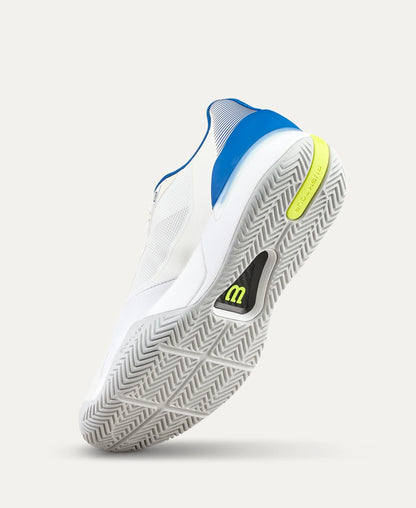 Wilson Rush Tour 5 Tennisschuh - White / Deja Vu Blue / Lunar Rock