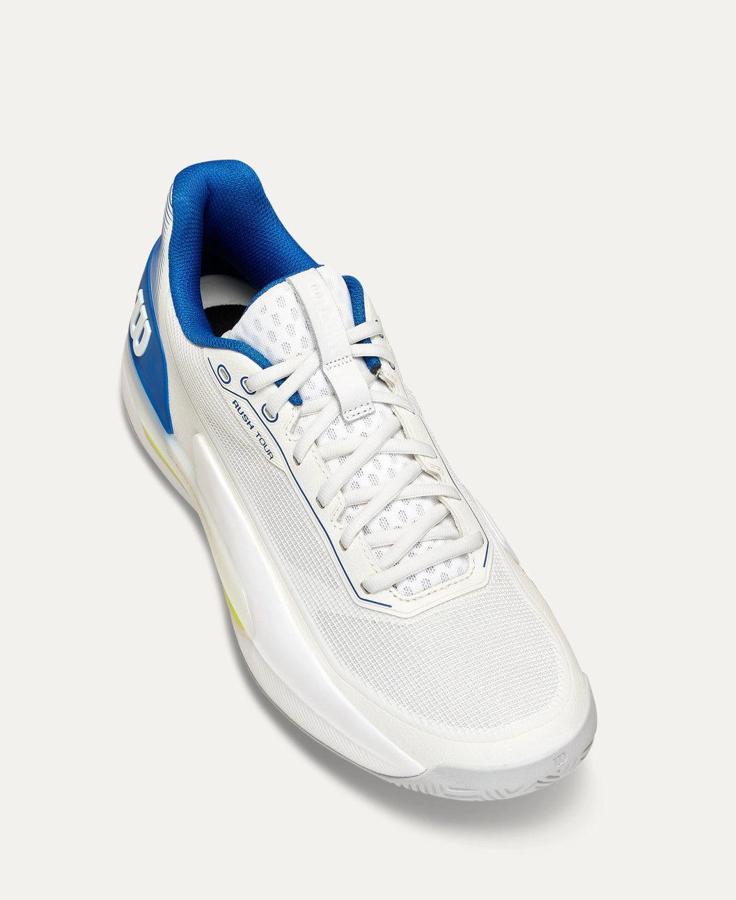 Wilson Rush Tour 5 Tennisschuh - White / Deja Vu Blue / Lunar Rock
