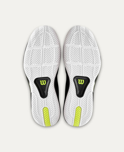 Wilson Rush Tour 5 Clay Tennisschuh - Black / White / Safety Yellow