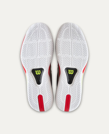 Wilson Rush Tour 5 Allcourt Tennisschuh - White / Black / Infrared