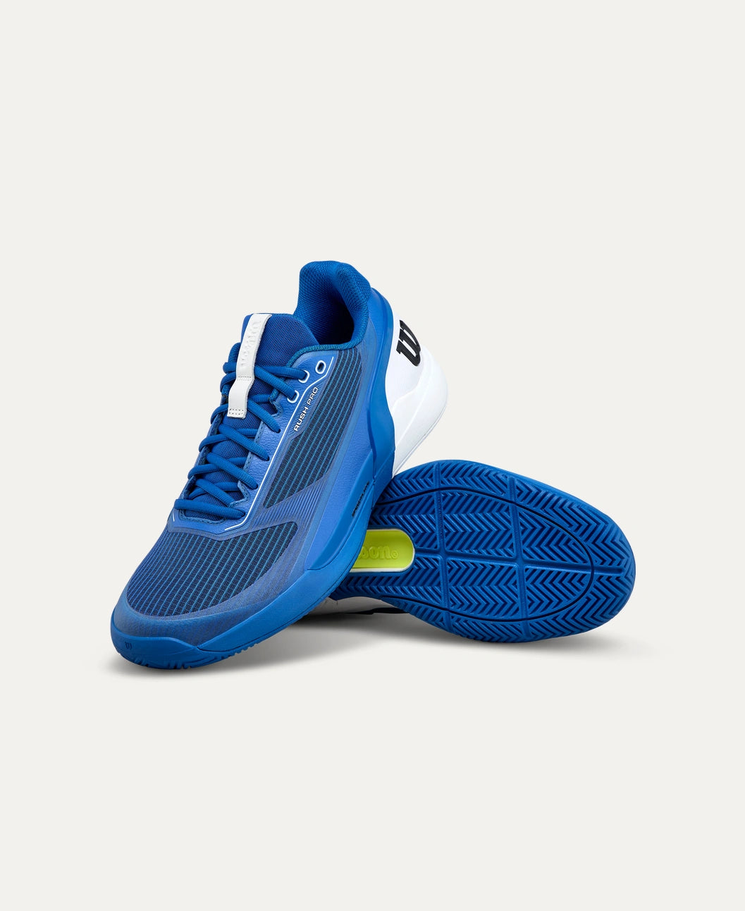 Wilson Rush Pro 5 Allcourt Tennisschuh -  Deja Vu Blue / White / Black