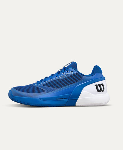 Wilson Rush Pro 5 Allcourt Tennisschuh -  Deja Vu Blue / White / Black