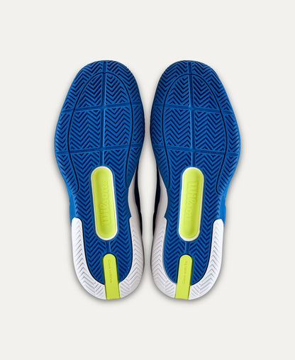 Wilson Rush Pro 5 Allcourt Tennisschuh -  Deja Vu Blue / White / Black