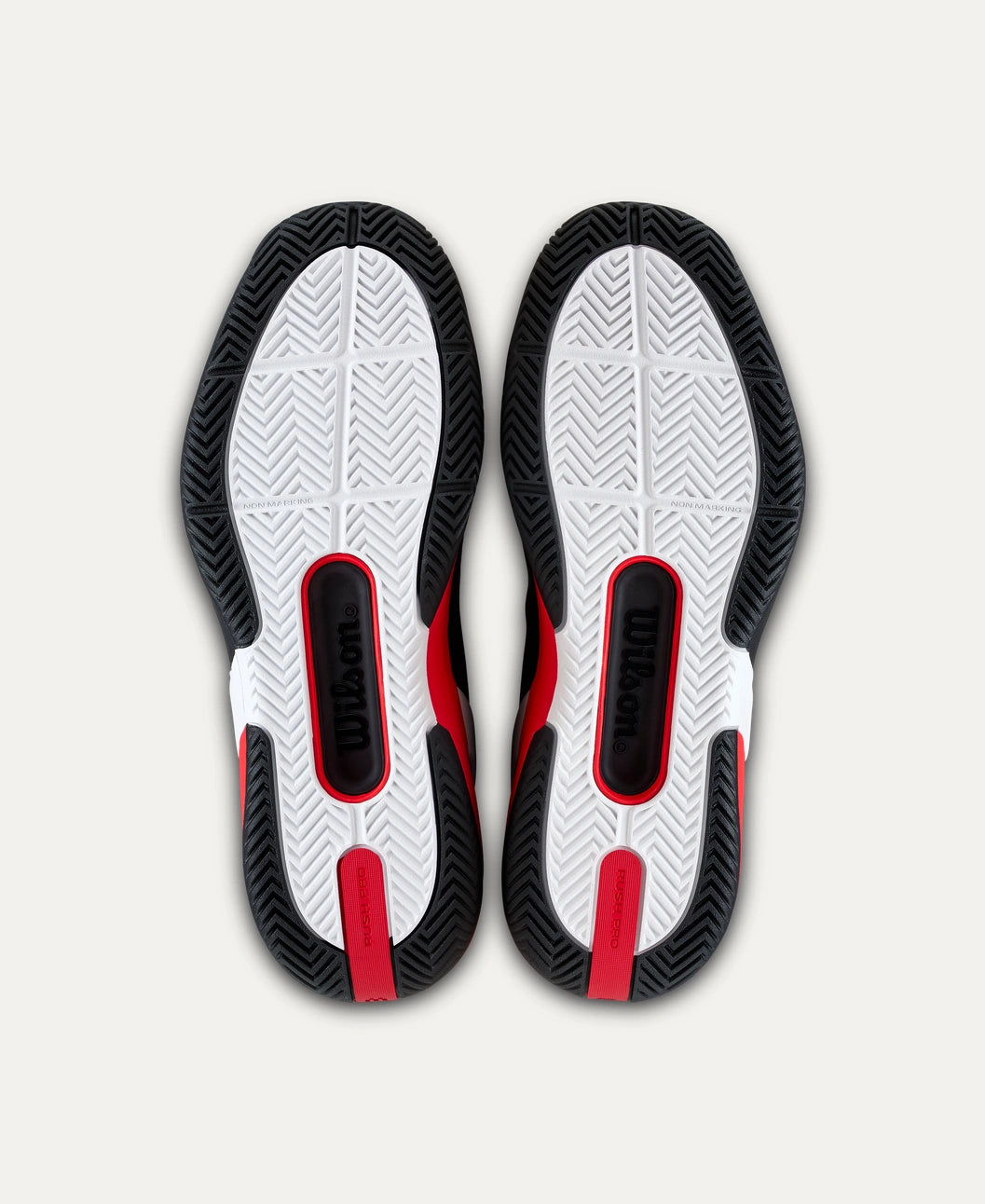 Wilson Rush Pro 5 Allcourt Tennisschuh -  Black / Infrared / White