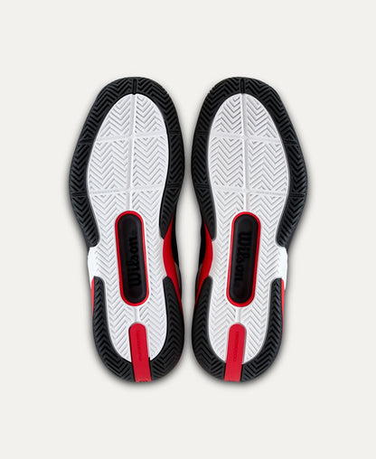 Wilson Rush Pro 5 Allcourt Tennisschuh -  Black / Infrared / White