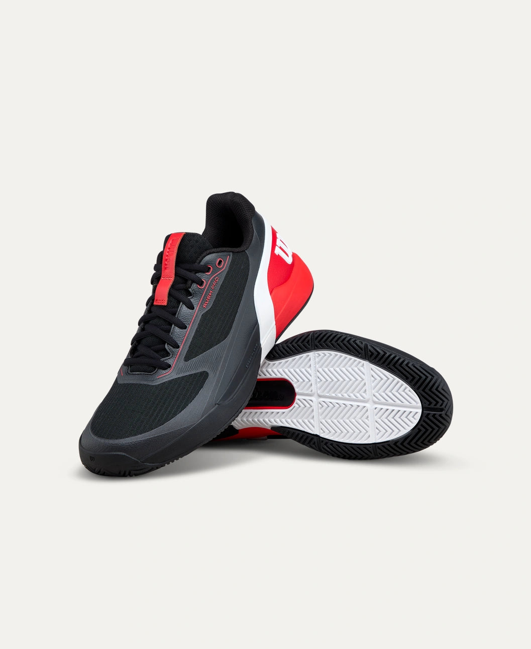 Wilson Rush Pro 5 Allcourt Tennisschuh -  Black / Infrared / White