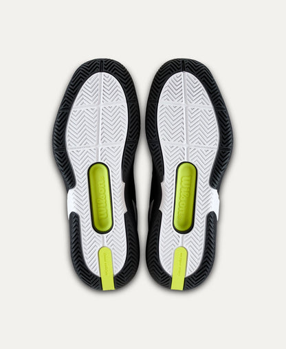 Wilson Rush Pro 5 Clay Tennisschuh -   Black / White / Stormy Weather